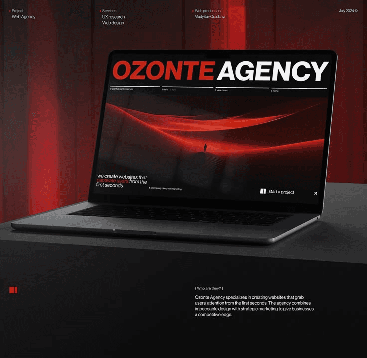 Ozonte Agency work